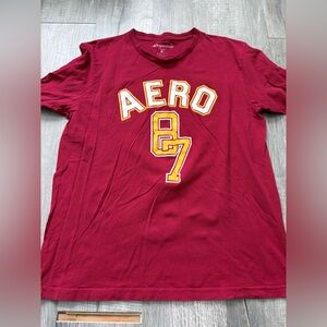 Men's Red Long Sleeve Shirt